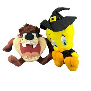 Taz & Tweety Halloween Plush Set - Looney Tunes Collectible